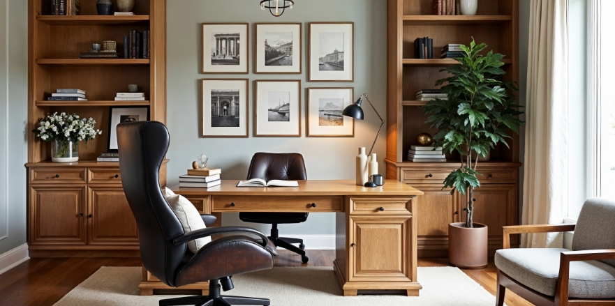 Opulent Home Offices